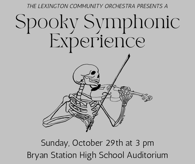 Line drawing of a skeleton playing the violin